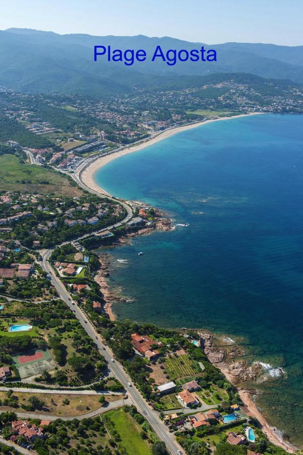 Vue Mer Panoramique Plage 50M Porticcio Corse Exterior photo