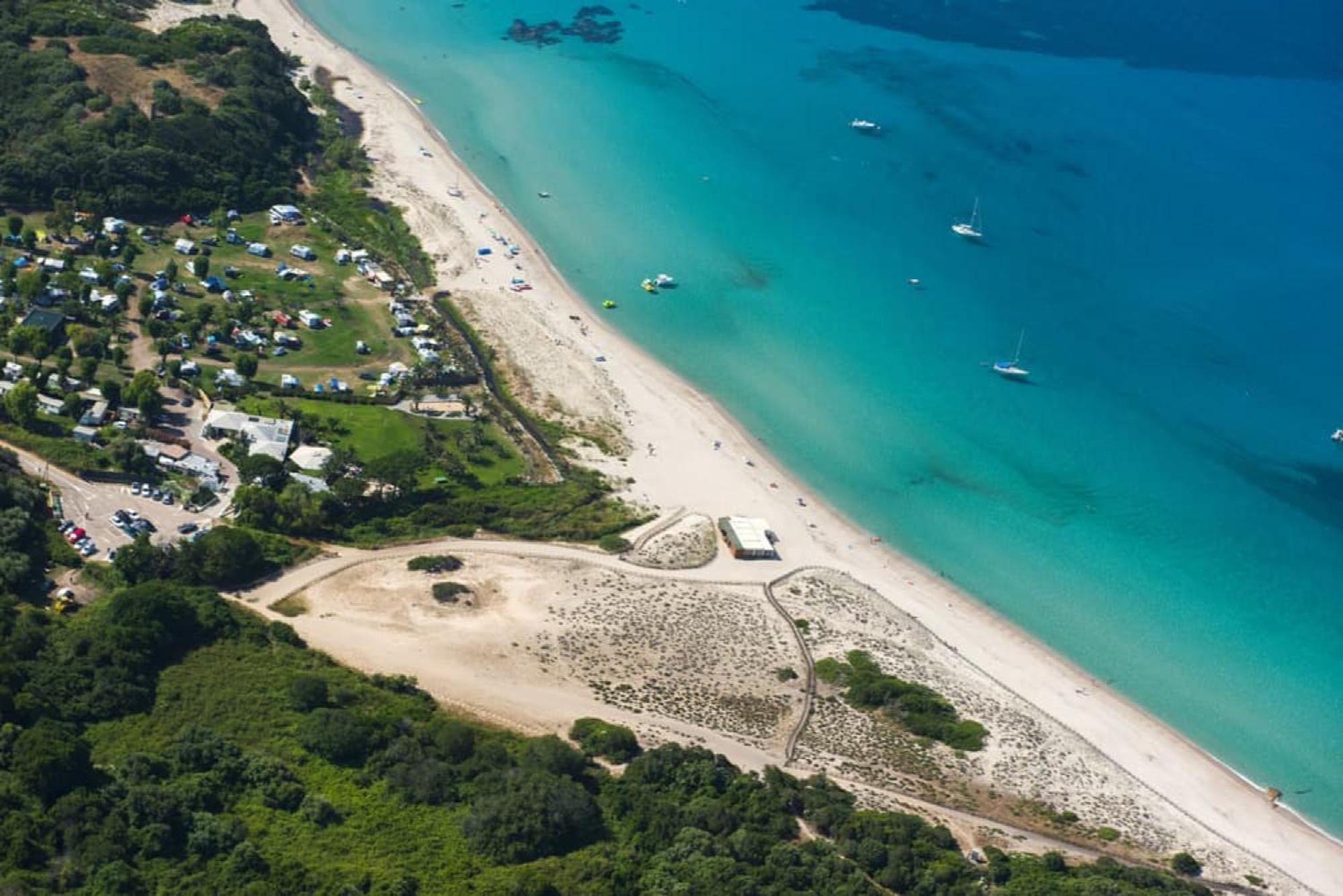 Vue Mer Panoramique Plage 50M Porticcio Corse Exterior photo